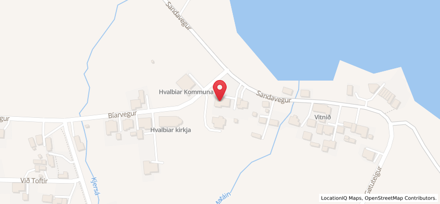 Bjarki Nielsen map location