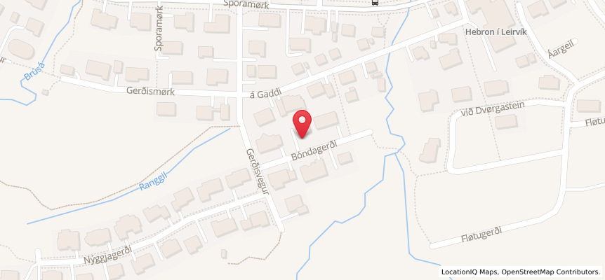 Cherilyn B. Hansen map location